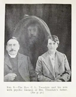 Hutchinson Prints: Spirit head above couple