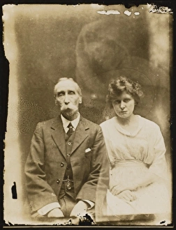 Spiritualists Gallery: Spirit Photo Ada Dean 1920