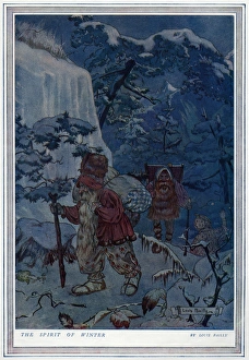 Images Dated 1st February 2017: The Spirit of Winter by Louis Bailly