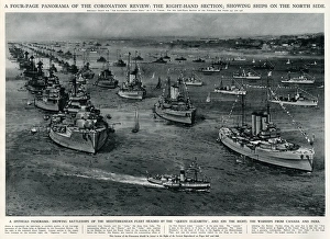Spithead panorama, ships on north side