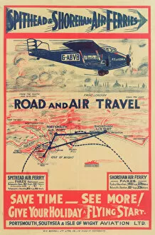 Wight Gallery: Spithead & Shoreham Air Ferries Poster