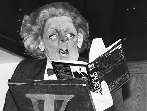 Spies Collection: Spitting Image puppet of Margaret Thatcher