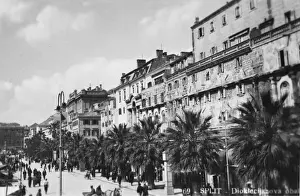 Split, Croatia - Diocletians Palace on the Waterfront