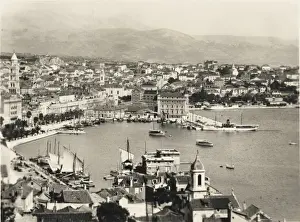 Split Prints: Split Harbour - Croatia