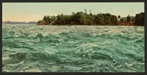 Split Prints: Split Rock Rapids, St. Lawrence River