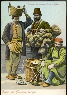 Sponge Prints: Sponge Sellers / Turkey