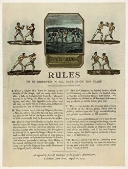 Boxing Collection: Sport / Boxing / Rules / 1743