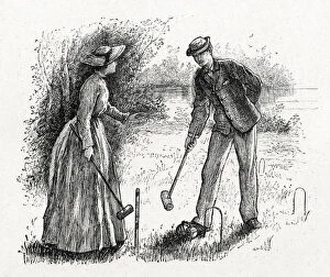 Images Dated 4th July 2019: SPORT / CROQUET