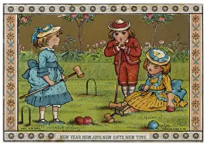 Croquet Prints: Sport / Croquet
