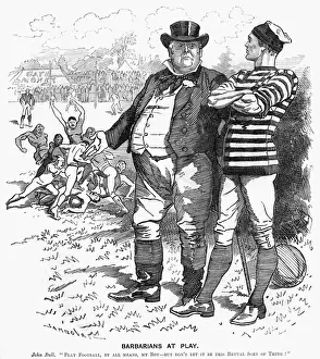 Savage Prints: Sport / Rugby / Cartoon