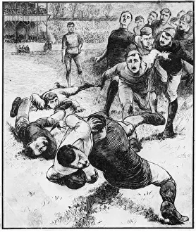 Tackle Prints: SPORT / RUGBY / TACKLE
