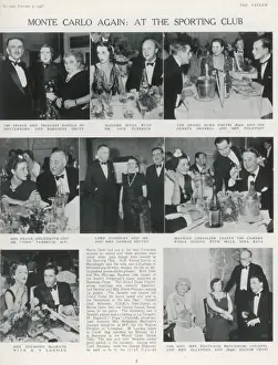 Gala Prints: At the Sporting Club, Monte Carlo
