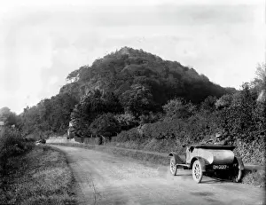 D River Prints: Sports car parked at the roadside