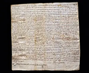 Marche Prints: Spousal donation of Ramon Berenguer I the Old to Almodis de