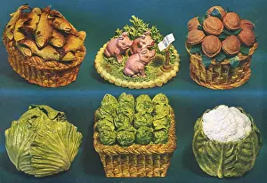 Cabbage Prints: A Spread of Cake Novelties
