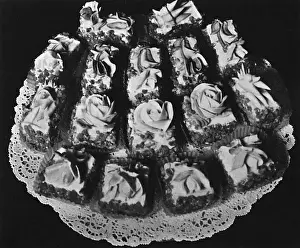 A Spread of French Pastries