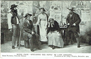 Images Dated 25th May 2017: Spreading the News by Lady Gregory