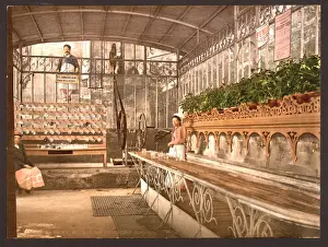 Spring of the Celestins, I, interior, Vichy, France
