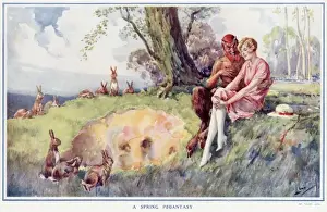 Hairy Prints: A Spring P(h)antasy by Wilmot Lunt