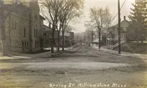 Mass Prints: Spring Street, Williamstown, Massachusetts, USA