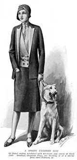 Images Dated 10th August 2016: Spring tailored suit from Bradleys, 1930