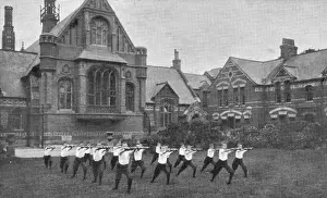 Drill Prints: Spurgeons Orphanage, Stockwell - Boys at Drill