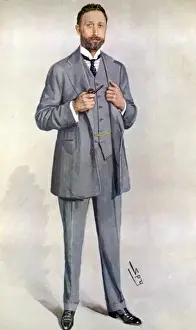 Holt Prints: Spy cartoon of George Holt Thomas