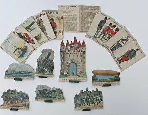 Images Dated 24th November 2012: Spy - WWI Round Card Game made by Valentines Games