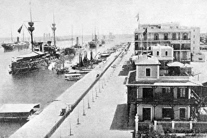 Trouble Prints: The squadron of Admiral Manuel de la Camara in Port-Said