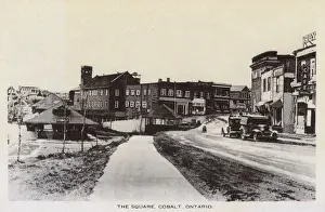 Cobalt Prints: The Square, Cobalt, Ontario, Canada