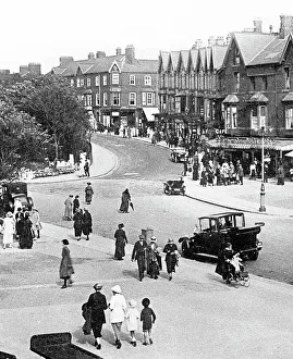 Lytham Prints: Square and Crescent, Lytham St Annes early 1900's
