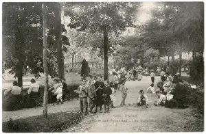 Square des Epinettes, Paris, France