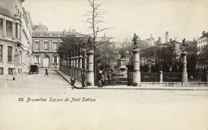 Square du Petit Sablon, Brussels, Belgium