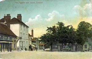 Maidstone Prints: The Square & Limes, Lenham, Kent