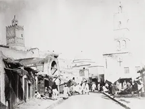The square, market place, Kairouan, Tunisia