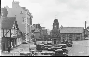 Ruthin Prints: The Square and Old Court House, Ruthin