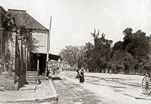 Kingston Prints: Square and Orange St Kingston, Jamaica, circa 1900