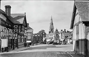 Half Timbered Prints: The Square in Ruthin