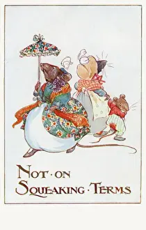 Not on squeaking terms