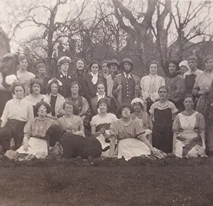 Costumed Prints: The Squire and his Household - All costumed cast