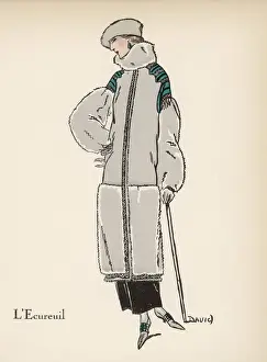 Seam Prints: Squirrel Fur Coat 1922