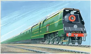 SR West Country Class No. 21C102 (34002) Salisbury