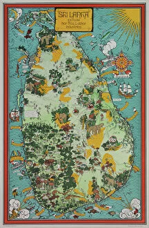 Macdonald Collection: Sri Lanka - Ceylon. Her tea and other industries