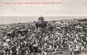 Chariots Collection: Sri Lanka - Colombo - Hindu Juggernaut Procession