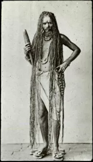 Hinduism Collection: Sri Lanka - Hindu Ascetic - Incredibly long hair