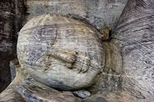 SRI LANKA. Polonnaruwa. Gal Vihara or Rock Temple