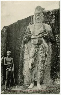 Images Dated 17th June 2016: Sri Lanka - Statue of Parakramabahu I (1153-1186)