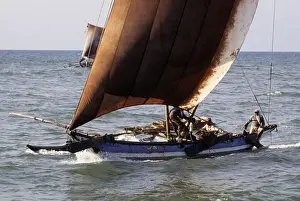 Tack Prints: Sri Lankan outrigger boats - 3
