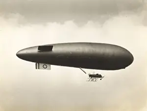 SS airship at the Pulham St Mary Airship Station