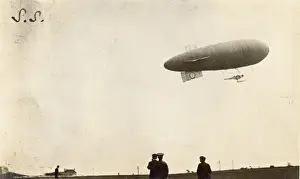 SS airship at the Pulham St Mary Airship Station
